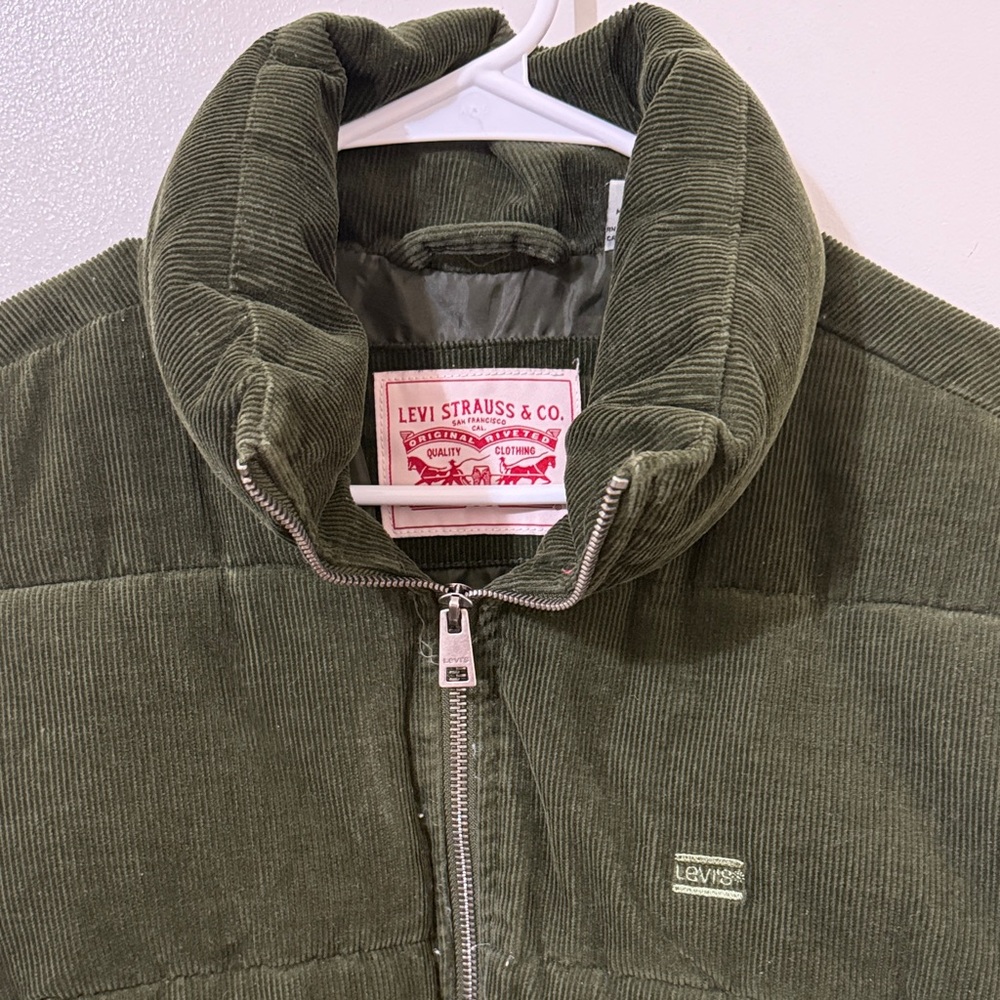 Levi's Dark Green Corduroy Jacket